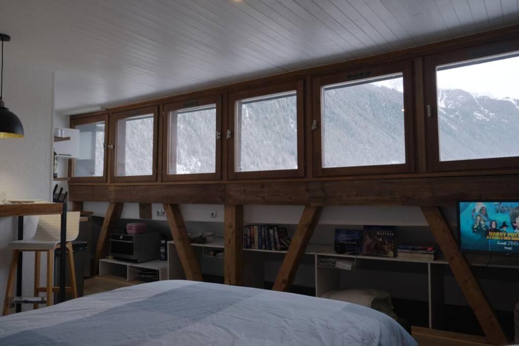 Apartament Studio Chaleureux Chamonix Centre Zewnętrze zdjęcie