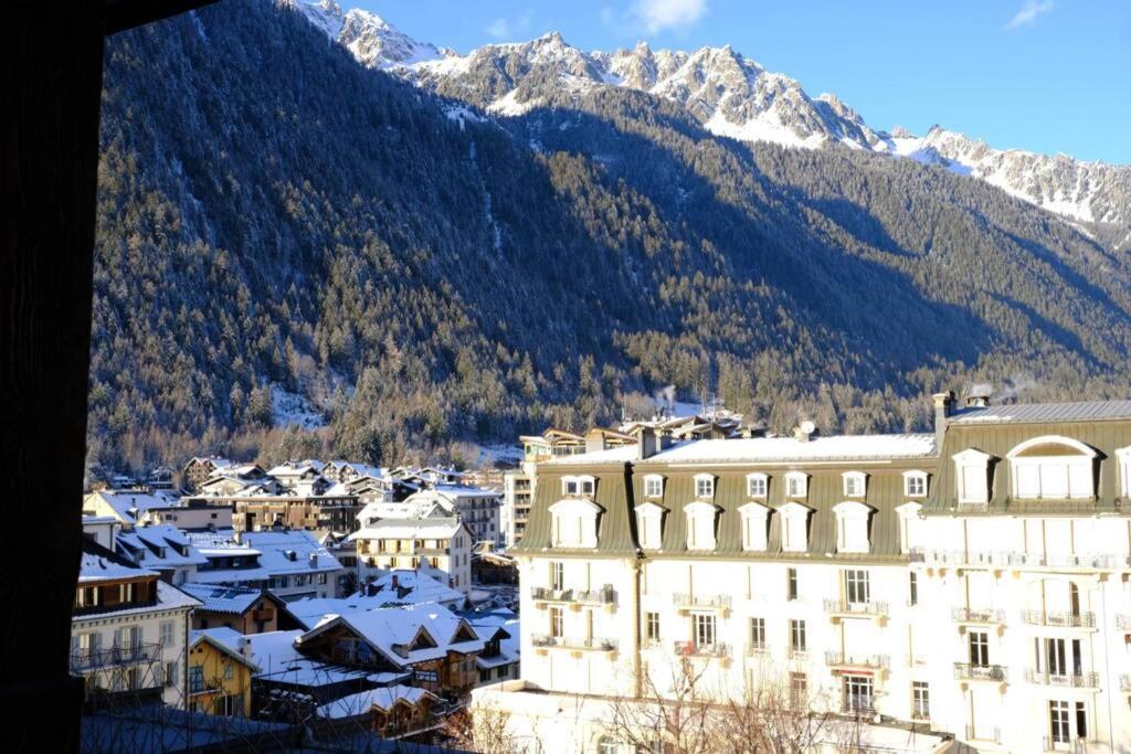 Apartament Studio Chaleureux Chamonix Centre Zewnętrze zdjęcie