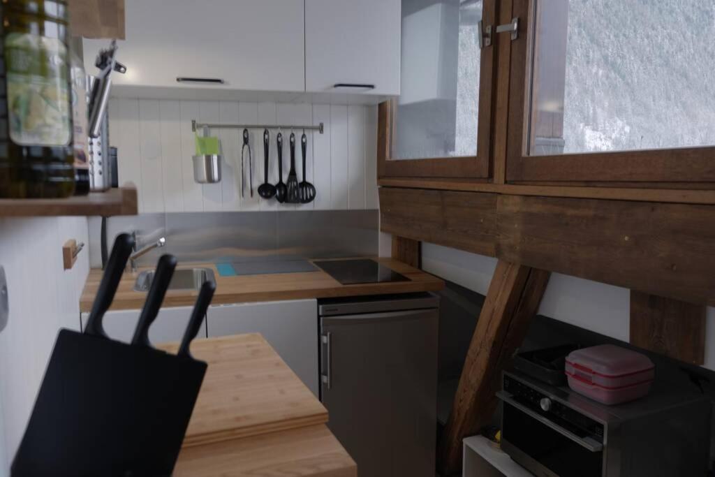 Apartament Studio Chaleureux Chamonix Centre Zewnętrze zdjęcie