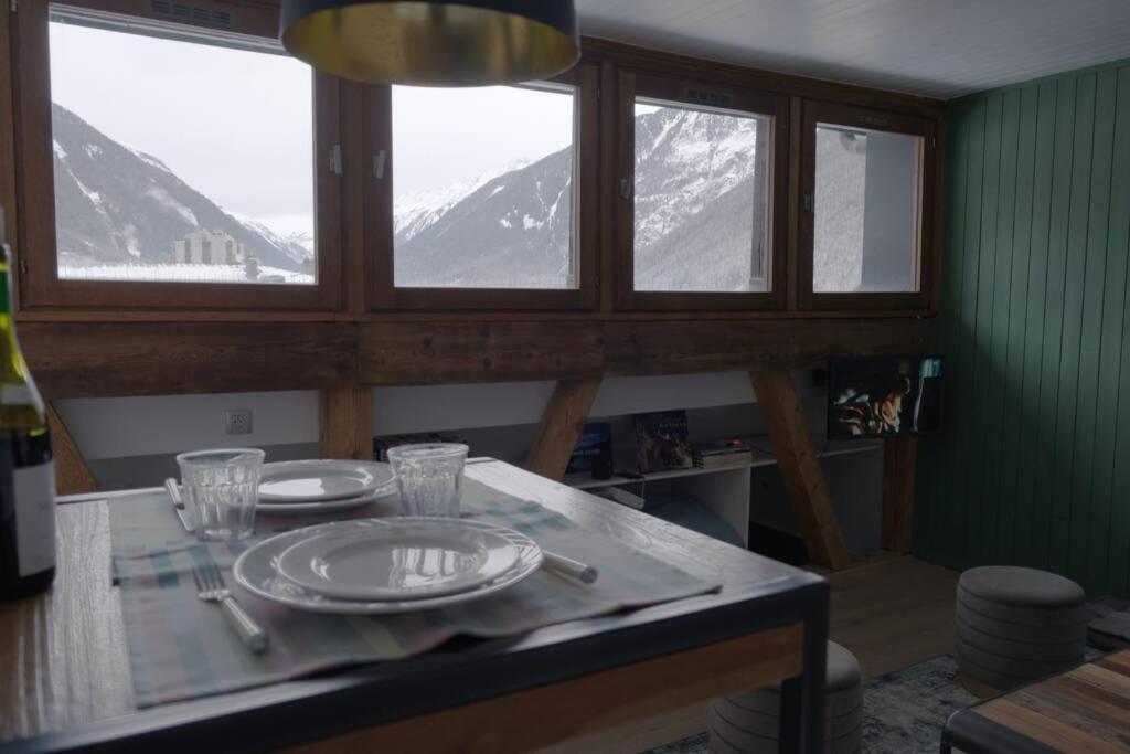 Apartament Studio Chaleureux Chamonix Centre Zewnętrze zdjęcie